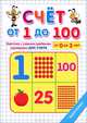 Счет от 1 до 100. Карточки с самыми удобными примерами для счета, 