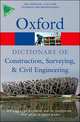 Oxford Dictionary of Construction, Surveying and Civil Egineering, 