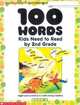 100 Words Kids Need to Read by 2nd Grade: Sight Word Practice to Build Strong Readers, Inc Scholastic 