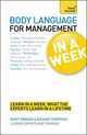 Body Language for Management in a Week, Ribbens Geoff 