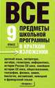 Все предметы школьной программы в кратком изложении: 9 класс: Русский язык; Литература; Алгебра и др., Текучева И.В., Чижов Д.Г., Слонимский Л.И. и др. 