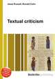 Textual criticism, Jesse Russell,Ronald Cohn 