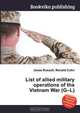 List of allied military operations of the Vietnam War (G–L), Jesse Russell,Ronald Cohn 