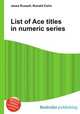 List of Ace titles in numeric series, Jesse Russell,Ronald Cohn 