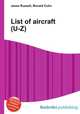 List of aircraft (U-Z), Jesse Russell,Ronald Cohn 