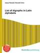 List of digraphs in Latin alphabets, Jesse Russell,Ronald Cohn 