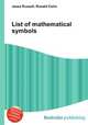 List of mathematical symbols, Jesse Russell,Ronald Cohn 