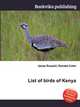 List of birds of Kenya, Jesse Russell,Ronald Cohn 