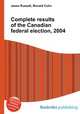 Complete results of the Canadian federal election, 2004, Jesse Russell,Ronald Cohn 