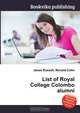 List of Royal College Colombo alumni, Jesse Russell,Ronald Cohn 