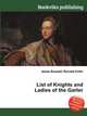 List of Knights and Ladies of the Garter, Jesse Russell,Ronald Cohn 