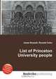 List of Princeton University people, Jesse Russell,Ronald Cohn 