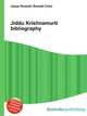 Jiddu Krishnamurti bibliography, Jesse Russell,Ronald Cohn 