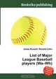 List of Major League Baseball players (Wa–Wh), Jesse Russell,Ronald Cohn 