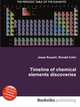 Timeline of chemical elements discoveries, Jesse Russell,Ronald Cohn 
