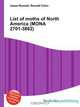 List of moths of North America (MONA 2701-3862), Jesse Russell,Ronald Cohn 