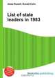 List of state leaders in 1983, Jesse Russell,Ronald Cohn 
