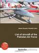 List of aircraft of the Pakistan Air Force, Jesse Russell,Ronald Cohn 