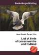 List of birds of Leicestershire and Rutland, Jesse Russell,Ronald Cohn 
