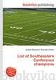 List of Southeastern Conference champions, Jesse Russell,Ronald Cohn 