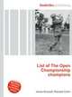 List of The Open Championship champions, Jesse Russell,Ronald Cohn 