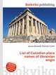 List of Canadian place names of Ukrainian origin, Jesse Russell,Ronald Cohn 