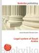 Legal system of Saudi Arabia, Jesse Russell,Ronald Cohn 