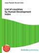 List of countries by Human Development Index, Jesse Russell,Ronald Cohn 