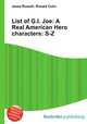 List of G.I. Joe: A Real American Hero characters: S-Z, Jesse Russell,Ronald Cohn 