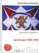 List of wars 1500–1799, Jesse Russell,Ronald Cohn 