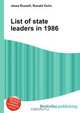 List of state leaders in 1986, Jesse Russell,Ronald Cohn 