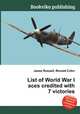 List of World War I aces credited with 7 victories, Jesse Russell,Ronald Cohn 