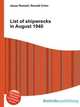 List of shipwrecks in August 1940, Jesse Russell,Ronald Cohn 