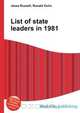 List of state leaders in 1981, Jesse Russell,Ronald Cohn 