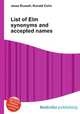 List of Elm synonyms and accepted names, Jesse Russell,Ronald Cohn 