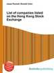List of companies listed on the Hong Kong Stock Exchange, Jesse Russell,Ronald Cohn 