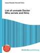 List of unmade Doctor Who serials and films, Jesse Russell,Ronald Cohn 