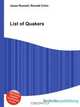 List of Quakers, Jesse Russell,Ronald Cohn 