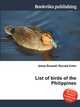 List of birds of the Philippines, Jesse Russell,Ronald Cohn 
