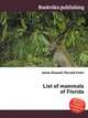 List of mammals of Florida, Jesse Russell,Ronald Cohn 