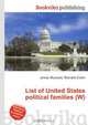 List of United States political families (W), Jesse Russell,Ronald Cohn 