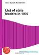 List of state leaders in 1997, Jesse Russell,Ronald Cohn 