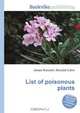 List of poisonous plants, Jesse Russell,Ronald Cohn 