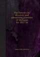 The Detroit city directory and advertising gazetteer of Michigan for 1855-56, James Dale Johnston 
