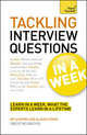 Tackling Interview Questions In a Week A Teach Yourself Guide, Alison Straw 