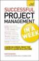 Project Management in a Week, Martin H. Manser 