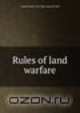 Rules of land warfare, 