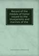 Record of the medals of honor issued to the bluejackets and marines of the ., United States. Bureau of Naval Personnel 