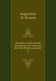 Homilies on the Gospel According to St. John and His First Epistle: And His .. 2, Augustine, H. Browne 