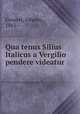 Qua tenus Silius Italicus a Vergilio pendere videatur, Groesst, Johann, 1861- 